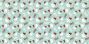Impression Mini Trees - Small / Blue White Santa - Pixel