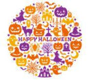 G-SkinZ Rosa Grande - Happy Halloween (Orange Purple)