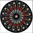 G-SkinZ Rosa Wreath - Stained Glass 2 / 46’’ - Pixel Props
