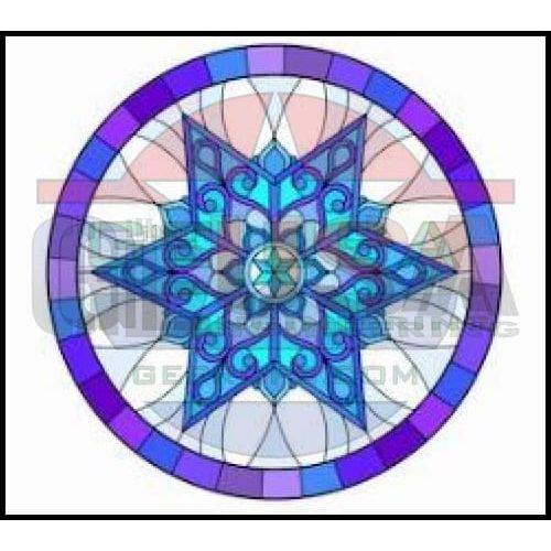 G-SkinZ for the Rosa Grande - Stained Glass Star - Pixel 