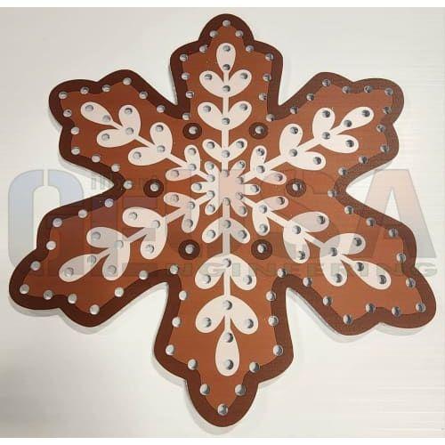 IMPRESSION Gingerbread Cookie Flakes - Flake 1 / Wiring