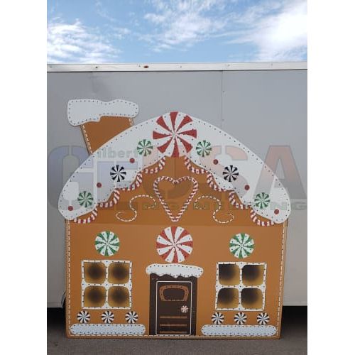 IMPRESSION Gingerbread House - 8ft - Pixel Props