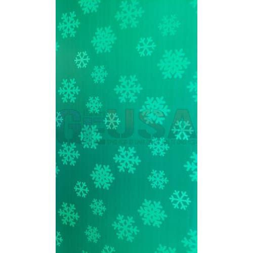 IMPRESSION Square Peg - Green Snowflake - Pixel Props
