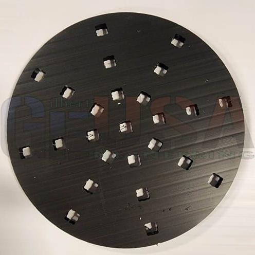 Mini Spinners - 9 Inch - 25 node / Black - Pixel Props