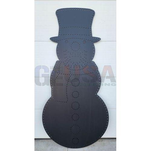 Snowman - Large - Black / Singing - Pixel Props