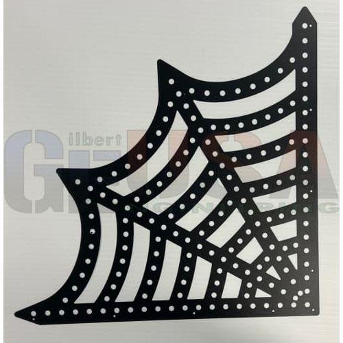Spider Webs - Corner Web / Black - Pixel Props
