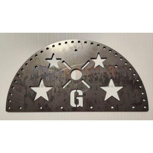 GEUSA Metal Tree Toppers - 18 Inch - 180 degree - 32 hole -