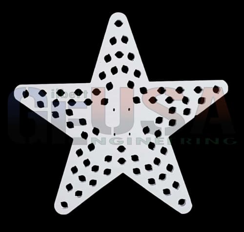 Star 12 Coro Pixel Star Prop — Single & Double Row, 12