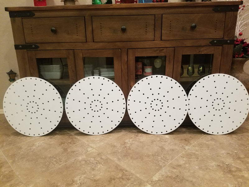 Spinners 20’’ - 47’’ - 23’’ - 85 node / White - Pixel Props