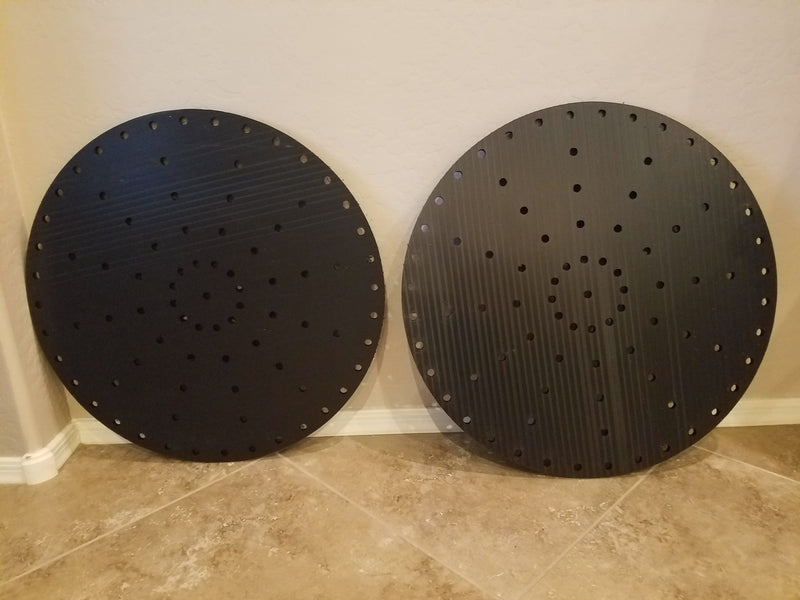 Spinners 20’’ - 47’’ - 20’’ - 85 node / Black - Pixel Props