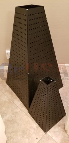 Modul Panel Tree Flat Tree Panels - Modular Laser Cut for RGB Pixels
