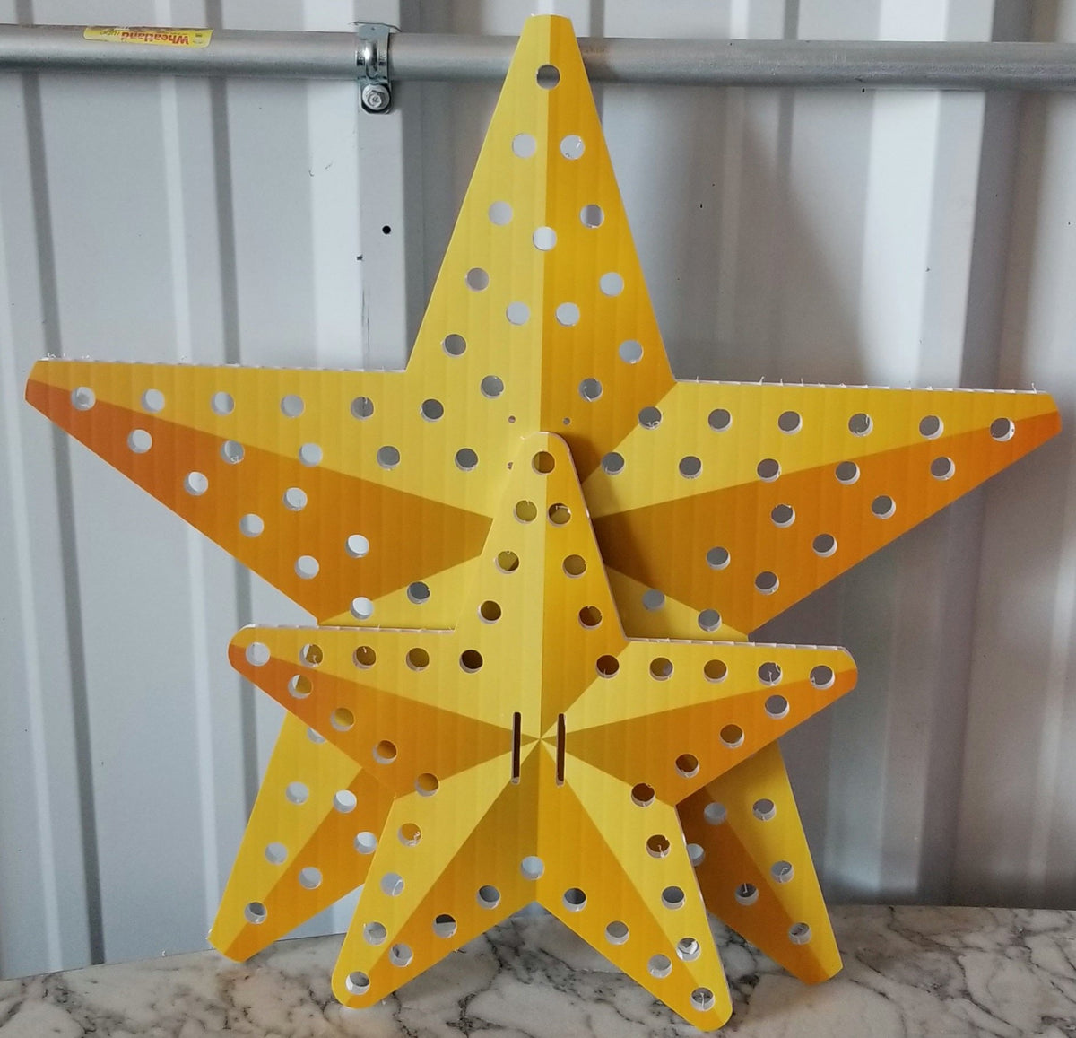 IMPRESSION Star 21: Stunning RGB Pixels Snowflake Design