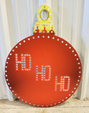 Impression Ornaments Ornament B (Hohoho) 165 Node / Red Pixel Props