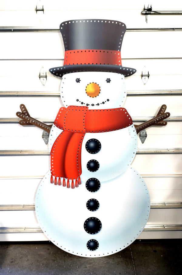 Impression Snowman - Large Pixel Props