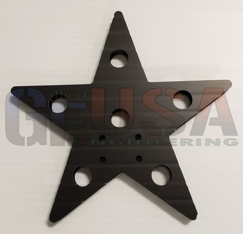 Micro Pixel Star Micro Star: Laser Cut RGB Pixels by Gilbert Engineering USA