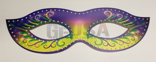 IMPRESSION Mardi Gras Masks with Stunning RGB Pixels display picture 1