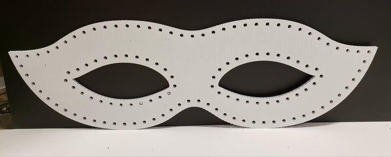 Mardi Gras Masks White / Without Fleur De Lis Pixel Props