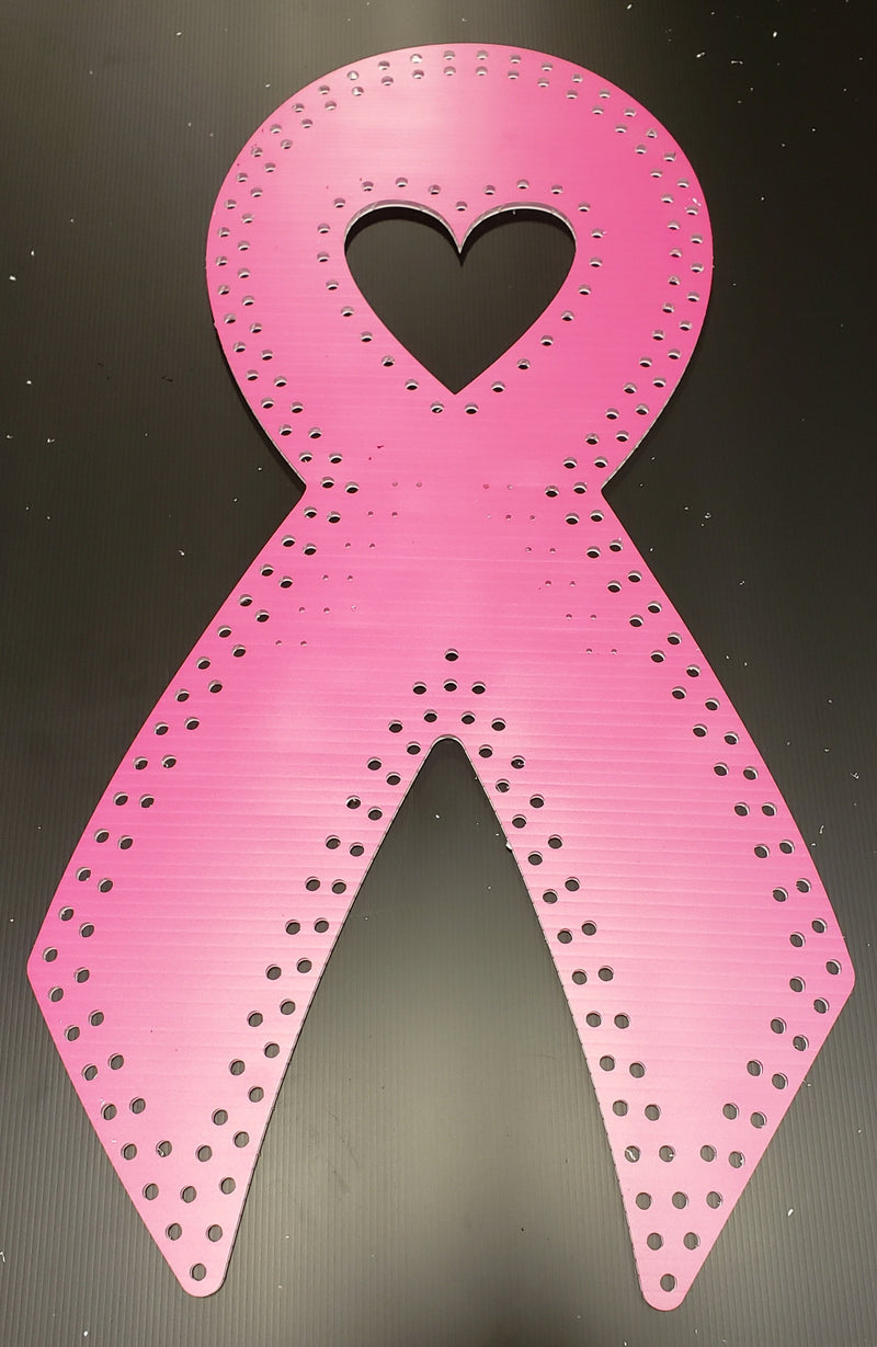 IMPRESSION Cancer Ribbons - Pink / Large / Pixels - Pixel