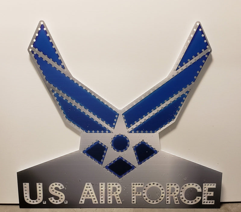 IMPRESSION Air Force Sign - Pixel Props