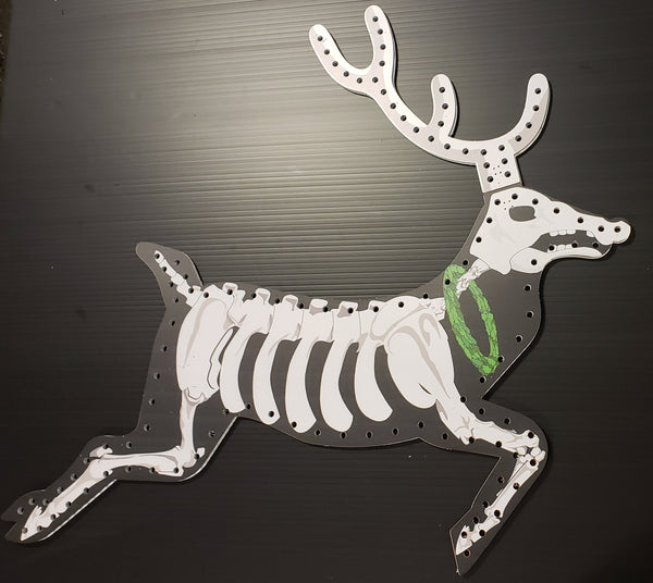 G-SkinZ Reindeer Skeleton - Reindeer / Left - Pixel Props