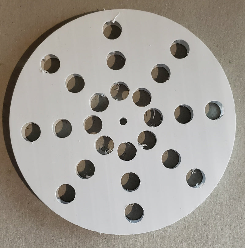 Lawn Disc - White / 5.5 Inch (24 Node) - Pixel Props