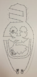 Singing Bulbs - 30 Hanging / White / Yes - Pixel Props