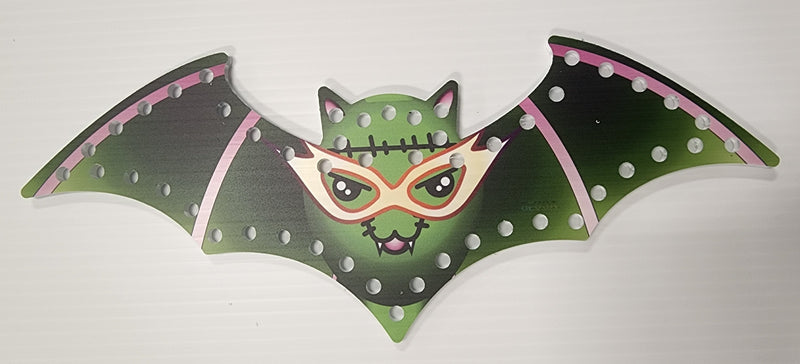 IMPRESSION Bat - Green Vampire Glasses / Pixels - Pixel