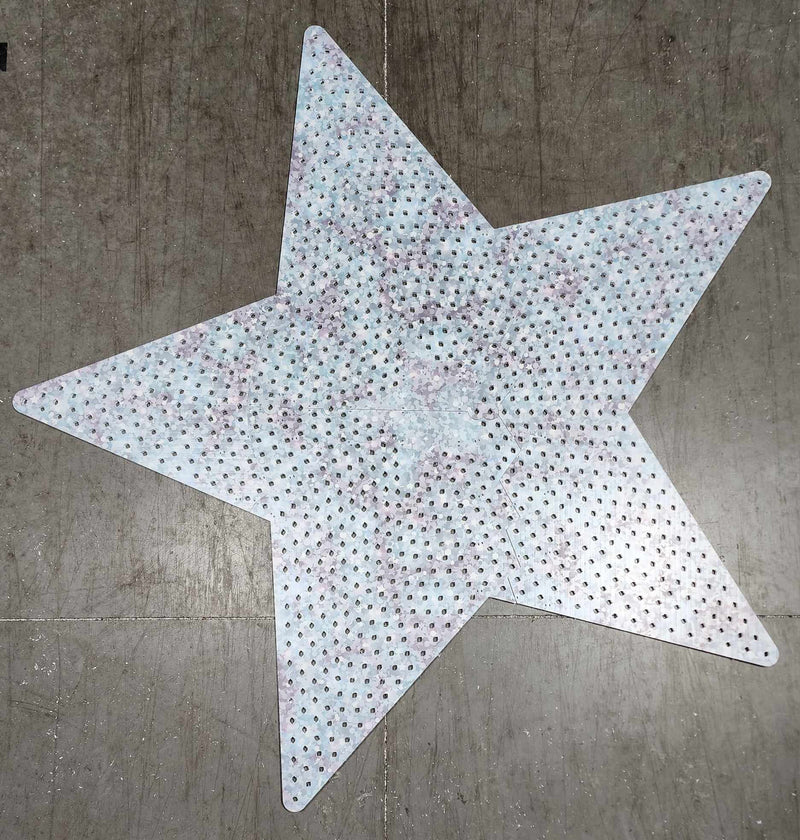 IMPRESSION 6ft Star - Ice - Pixel Props