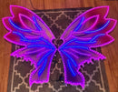 IMPRESSION Fairy Wings - Small / Pink/Purple / Mini Lights -
