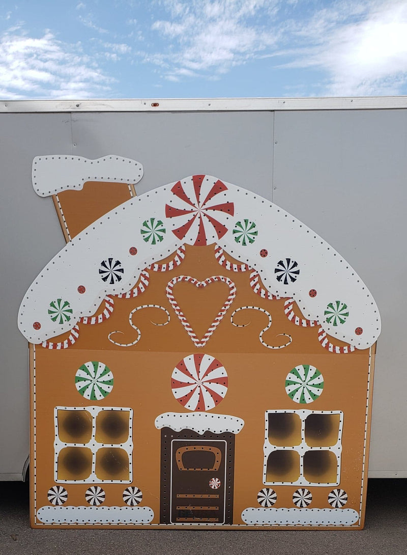 IMPRESSION Gingerbread House - 8ft - Pixel Props