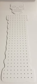 Skull Post - White / Large - Pixel Props