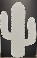 Saguaro Cactus - Medium / White / No - Pixel Props