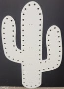 Saguaro Cactus - Small / White / No - Pixel Props