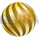G-skinz for the dragonfly snowflake round featuring a glossy gold and dark brown striped metallic finish by gilbert engineering usa