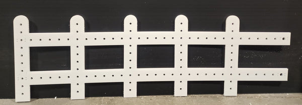 Fence Panels - White - Pixel Props