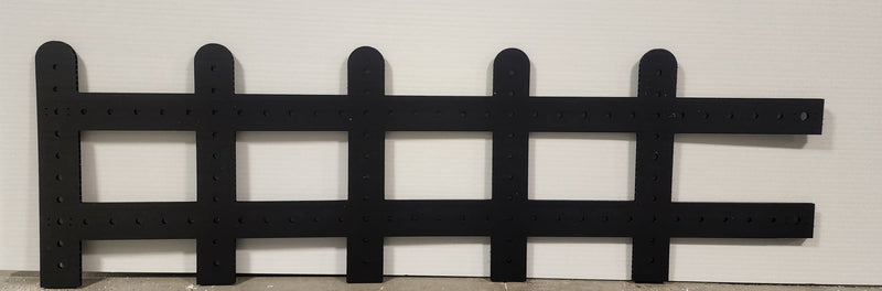 Fence Panels - Black - Pixel Props