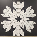 XKF330 Snowflake - White / Pixels - Pixel Props