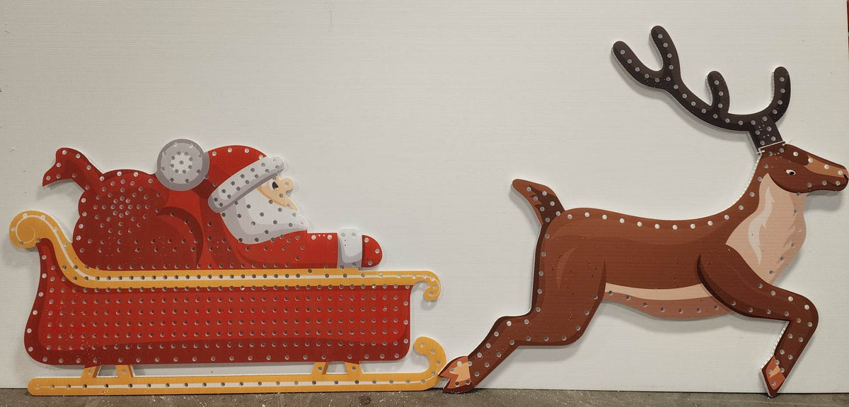 Exciting Sleigh & Reindeer Combo Packs by Santa