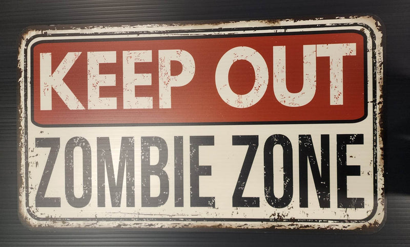 IMPRESSION Zombie - Keep Out Sign - No Hole / Wiring Diagram