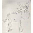 Nativity Scene - Donkey / White - Pixel Props