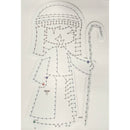 Nativity Scene - Shepherd / White - Pixel Props