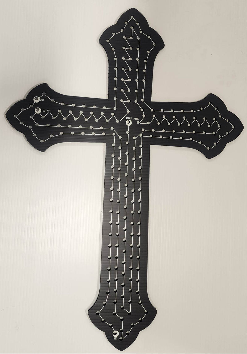 Coro Crosses - Easter Cross / Black - with wiring - Pixel