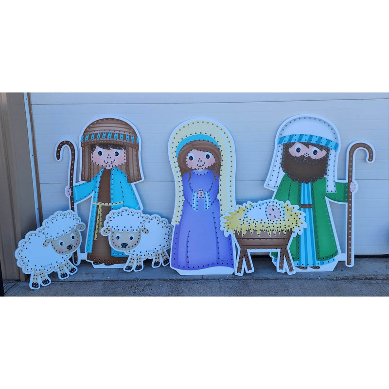 Nativity Scene - Pixel Props