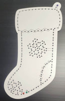 Christmas Stockings - Snowflake / White / Wiring Diagram -