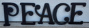 ’PEACE’ - Black / Wiring Diagram - Pixel Props