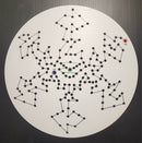 Flying Bat Flake - White / Wiring Diagram - Yes - Pixel