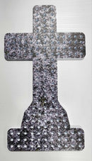 IMPRESSION Small Cross - Dark Stone / Filled - Pixel Props