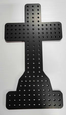 Small Cross - Black / Filled - Pixel Props