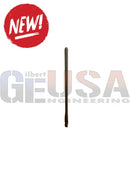 Black metal pry bar ezmount screw bit 6 inch long compatible with most screw types for impact drivers