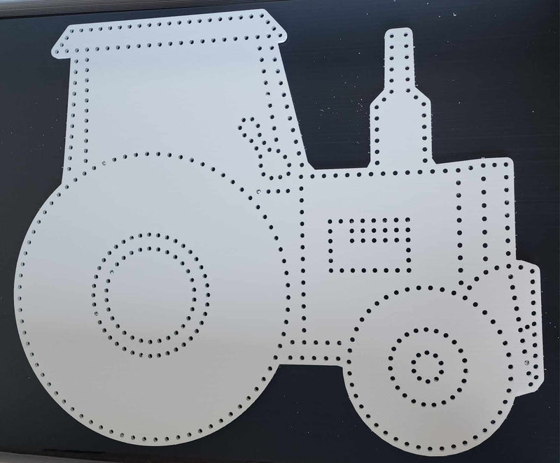 Tractor - White / Wiring Diagram - Pixel Props